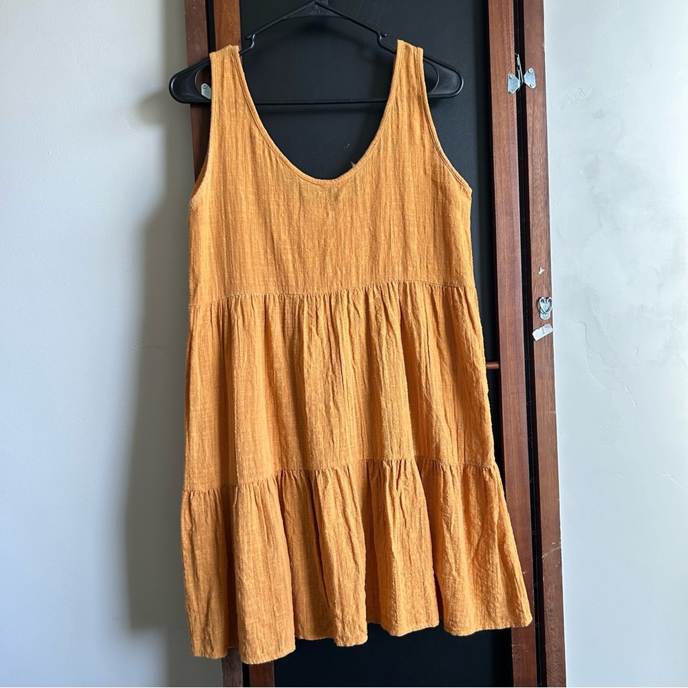 ROVE Mahal Dress in Turmeric Cotton